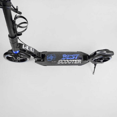 Самокат двоколісний Best Scooter 90166-B з фарою та дисковим гальмом Самокат двоколісний Best Scooter 90166-B з фарою та дисковим гальмом