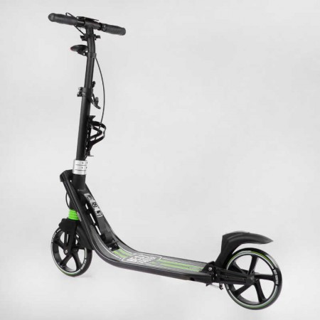 Самокат двоколісний Best Scooter L-22066 з фарою та амортизаторами Самокат двоколісний Best Scooter L-22066 з фарою та амортизаторами