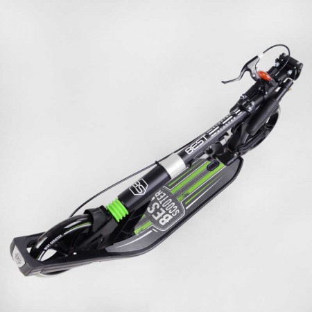 Самокат двоколісний Best Scooter L-22066 з фарою та амортизаторами Самокат двоколісний Best Scooter L-22066 з фарою та амортизаторами