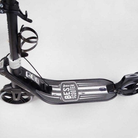 Самокат для взрослых Best Scooter L-36375 с фарой и амортизаторами Самокат для взрослых Best Scooter L-36375 с фарой и амортизаторами