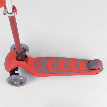 Самокат дитячий Best Scooter 92606 складний зі світлом червоний Самокат дитячий Best Scooter 92606 складний зі світлом червоний