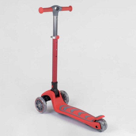 Самокат дитячий Best Scooter 92606 складний зі світлом червоний Самокат дитячий Best Scooter 92606 складний зі світлом червоний