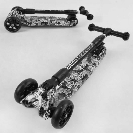 Самокат дитячий триколісний Best Scooter 65-878 зі світлом