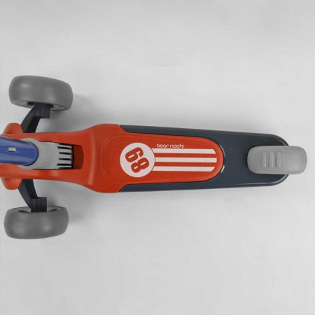 Самокат триколісний Best Scooter RS-9119 червоний зі світлом Самокат триколісний Best Scooter RS-9119 червоний зі світлом