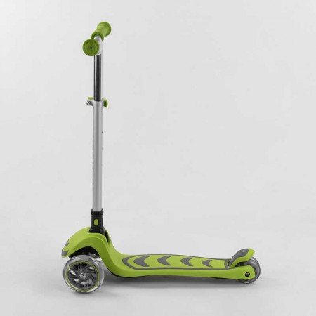 Детский трехколесный самокат Best Scooter со светом и колесами
