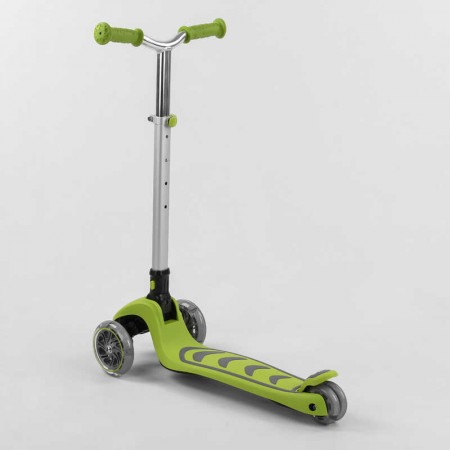 Детский трехколесный самокат Best Scooter со светом и колесами
