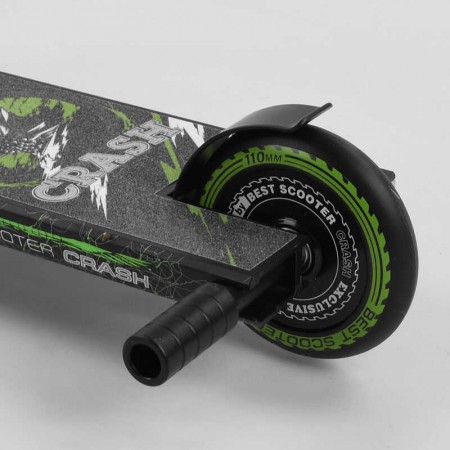 Самокат трюковий Best Scooter Crash алюмінієвий з пегами 110 мм Самокат трюковий Best Scooter Crash алюмінієвий з пегами 110 мм