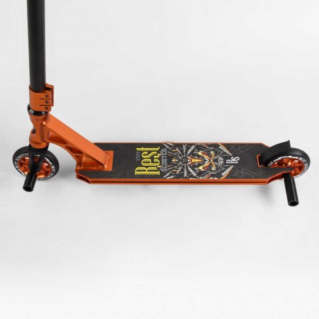 Самокат трюковий Best Scooter 53880 з пегами та алюмінієвою декою Самокат трюковий Best Scooter 53880 з пегами та алюмінієвою декою