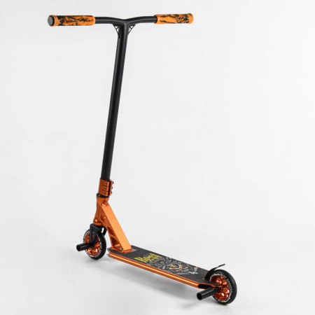 Самокат трюковий Best Scooter 53880 з пегами та алюмінієвою декою Самокат трюковий Best Scooter 53880 з пегами та алюмінієвою декою