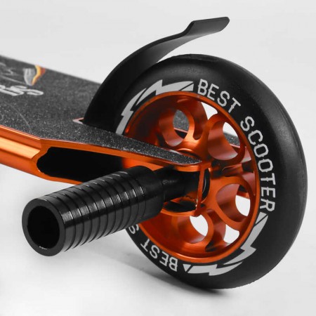 Самокат трюковий Best Scooter 53880 з пегами та алюмінієвою декою Самокат трюковий Best Scooter 53880 з пегами та алюмінієвою декою