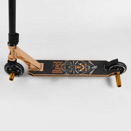 Самокат трюковый Best Scooter 55084 с пегами и алюминиевой декой