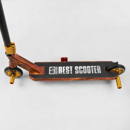 Трюковий самокат Best Scooter BS-77225 з пегами та алюмінієвою декою Трюковий самокат Best Scooter BS-77225 з пегами та алюмінієвою декою