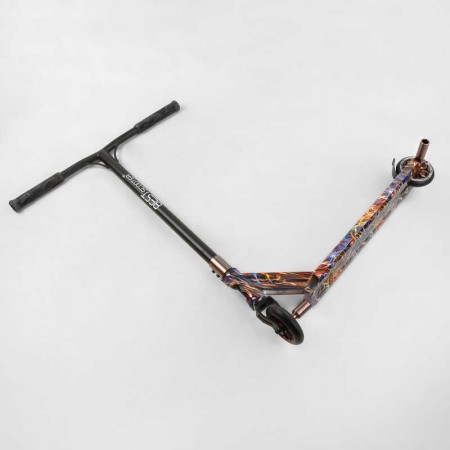 Самокат трюковый Best Scooter BS-77350 с пегами и алюминиевой декой