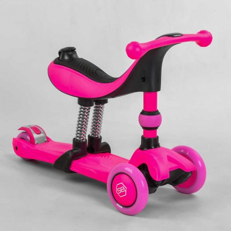 Самокат 3в1 Best Scooter BS-23180 со светом и сидением Самокат 3в1 Best Scooter BS-23180 со светом и сидением