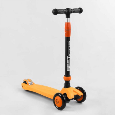 Самокат детский трехколесный Best Scooter со светом и сидением Самокат детский трехколесный Best Scooter со светом и сидением