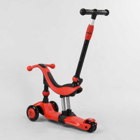 Детский самокат 3в1 Best Scooter BS-71899 со светом и сидением Детский самокат 3в1 Best Scooter BS-71899 со светом и сидением