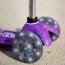 Триколісний самокат Micro Mini Deluxe Fairy Glitter LED фіолетовий MMD207