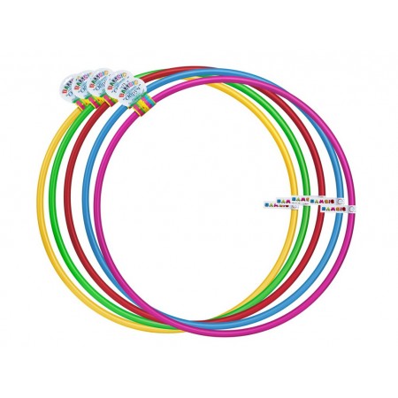 Обруч дитячий важкий SlimHoop №2, 75 см, для тренувань,(ціна за упаковку 5шт), BAMSIC 016/6 Обруч дитячий важкий SlimHoop №2, 75 см, для тренувань,(ціна за упаковку 5шт), BAMSIC 016/6