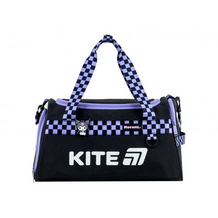 Сумка спортивна з відділенням для взуття Kite Kuromi HK26-2505, 41 см Сумка спортивна з відділенням для взуття Kite Kuromi HK26-2505, 41 см