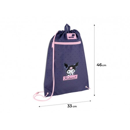 Сумка для обуви Kite Kuromi, 1 отделение HK26-601M-9