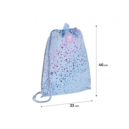 Сумка для взуття зі шнурками Shiny K25-600M-5, 46×33 см, затяжка шнурком, Kite Сумка для взуття зі шнурками Shiny K25-600M-5, 46×33 см, затяжка шнурком, Kite