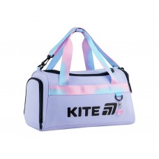 Сумка спортивная школьная Shine On K26-2505-1, 20x41x24 см, отделение для обуви, Kite