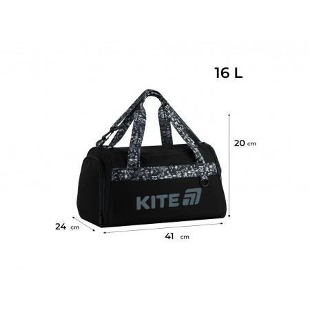 Сумка спортивна з відділенням для взуття Kite No Rules K26-2505-2 Сумка спортивна з відділенням для взуття Kite No Rules K26-2505-2