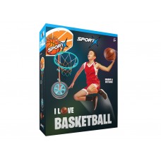 Детский баскетбольный набор SportX Basketball Set со стойкой и мячом LQ1904 Детский баскетбольный набор SportX Basketball Set со стойкой и мячом LQ1904