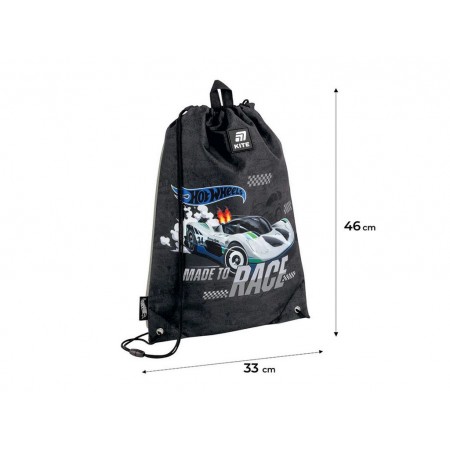 Сумка для обуви, Hot Wheels, Kite HW25-600M-1 Сумка для обуви, Hot Wheels, Kite HW25-600M-1
