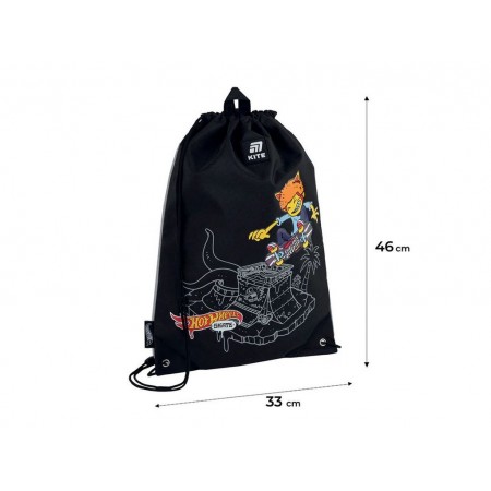 Сумка для обуви, Hot Wheels Skate, Kite HW25-600M-2 Сумка для обуви, Hot Wheels Skate, Kite HW25-600M-2