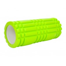 Ролик масажний для йоги MS 0857-3-GR, 33 см, рельєфна поверхня, BabyToys