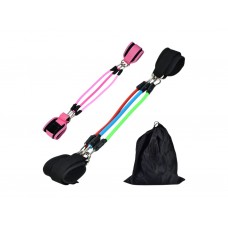 Эспандер трубчатый универсальный с манжетами, 3 уровня нагрузки (упаковка 1шт) MS 4612 Эспандер трубчатый универсальный с манжетами, 3 уровня нагрузки (упаковка 1шт) MS 4612