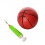 Баскетбольне кільце M 3371 22 см, метал, сітка, м'яч 16 см, насос, голка