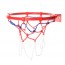 Баскетбольне кільце M 3372, 25 см, метал, сітка, м'яч, насос