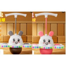 Детский джампинг BabyToys С 74675 с подсвечиванием и насосом