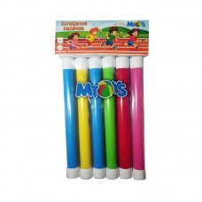 Спортивные эстафетные палочки M Toys 25278, 20 см, пластик