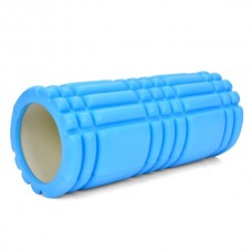 Рулон для йоги BabyToys MS 0857-3-LBL EVA синий 33х14см