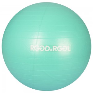 Мяч для фитнеса MS 3343-1-GR Фитбол, 55 см, 1200 г, ABS сатин, зеленый