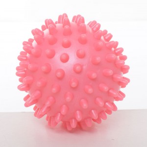 Мяч массажный MS 2096-1 ПВХ, 7, 5см, 6цветов