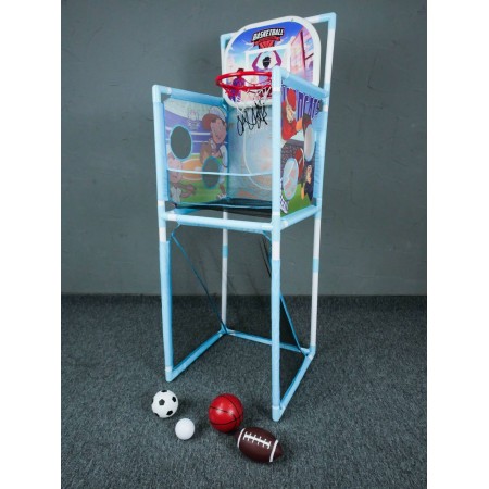 Спортивний набір BabyToys 956 4в1 з музикою і лічильником Спортивний набір BabyToys 956 4в1 з музикою і лічильником