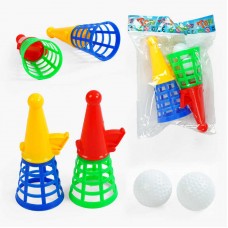 Спортивная пастка BabyToys 6060 с двумя запускачами и мячиками