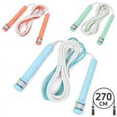 Скакалка спортивная BabyToys MS 4798 270см ПВХ пластиковые ручки