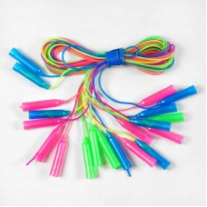 Цветная скакалка BabyToys С 34145, 230см, набор 10шт Цветная скакалка BabyToys С 34145, 230см, набор 10шт