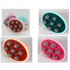 Массажёр антицеллюлитный роликовый BabyToys MS 4666, шарики 8,5 см