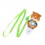 Спортивний свисток BabyToys MS 5053 тварина-футболіст пластик на шнурку