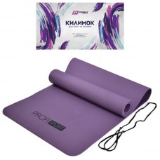 Йогамат для йоги и фитнеса TPE 6мм Italian Plum Йогамат для йоги и фитнеса TPE 6мм Italian Plum