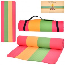 Йогамат спортивный BabyToys MS 4195 TPE 183х61см, 8мм Йогамат спортивный BabyToys MS 4195 TPE 183х61см, 8мм