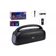 Акустична колонка, Bluetooth, мікрофон, світло, пульт DR-501