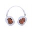Наушники беспроводные Bluetooth MZ-009, с ушками капибары, аккумулятор, USB-зарядка, 6 цветов