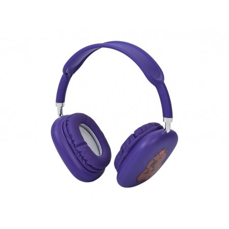 Наушники беспроводные Bluetooth MZ-009, с ушками капибары, аккумулятор, USB-зарядка, 6 цветов